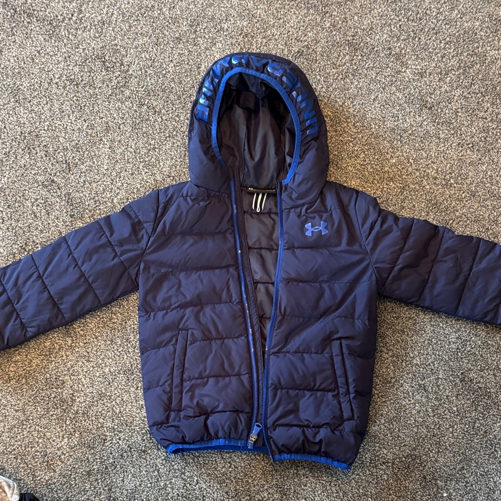 Boys Under Armour puffer coat